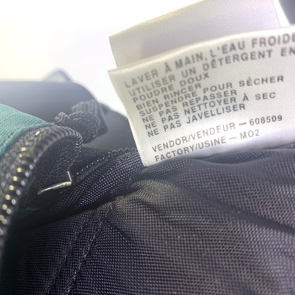 VTG The North Face Day Hiker Lumbar Fanny Pack Alpine Green Black Water Holder - Picture 11 of 16